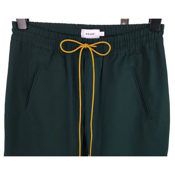 Rhude Flight Pant Size M Mens Green Cotton Track RARE - Picture 3 of 16